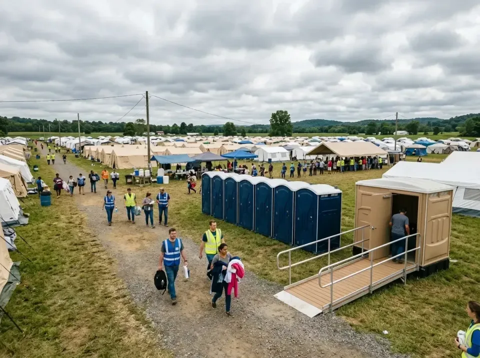 disaster-relief-camp-restrooms-010 — frequently asked questions, Dumpster & Portable Bathrooms Rental in La Villa, TX